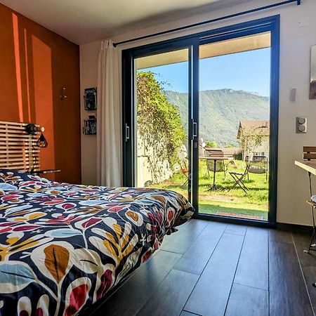 Studio A La Campagne Au Bout Du Lac D'Annecy Doussard Exterior foto
