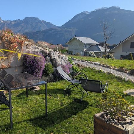 Studio A La Campagne Au Bout Du Lac D'Annecy Doussard Exterior foto