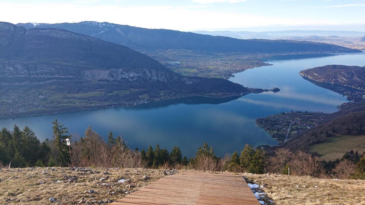 Studio A La Campagne Au Bout Du Lac D'Annecy Doussard Exterior foto