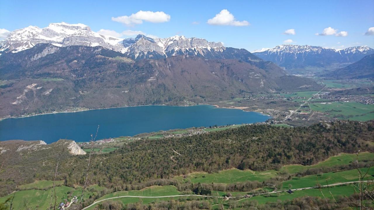 Studio A La Campagne Au Bout Du Lac D'Annecy Doussard Exterior foto